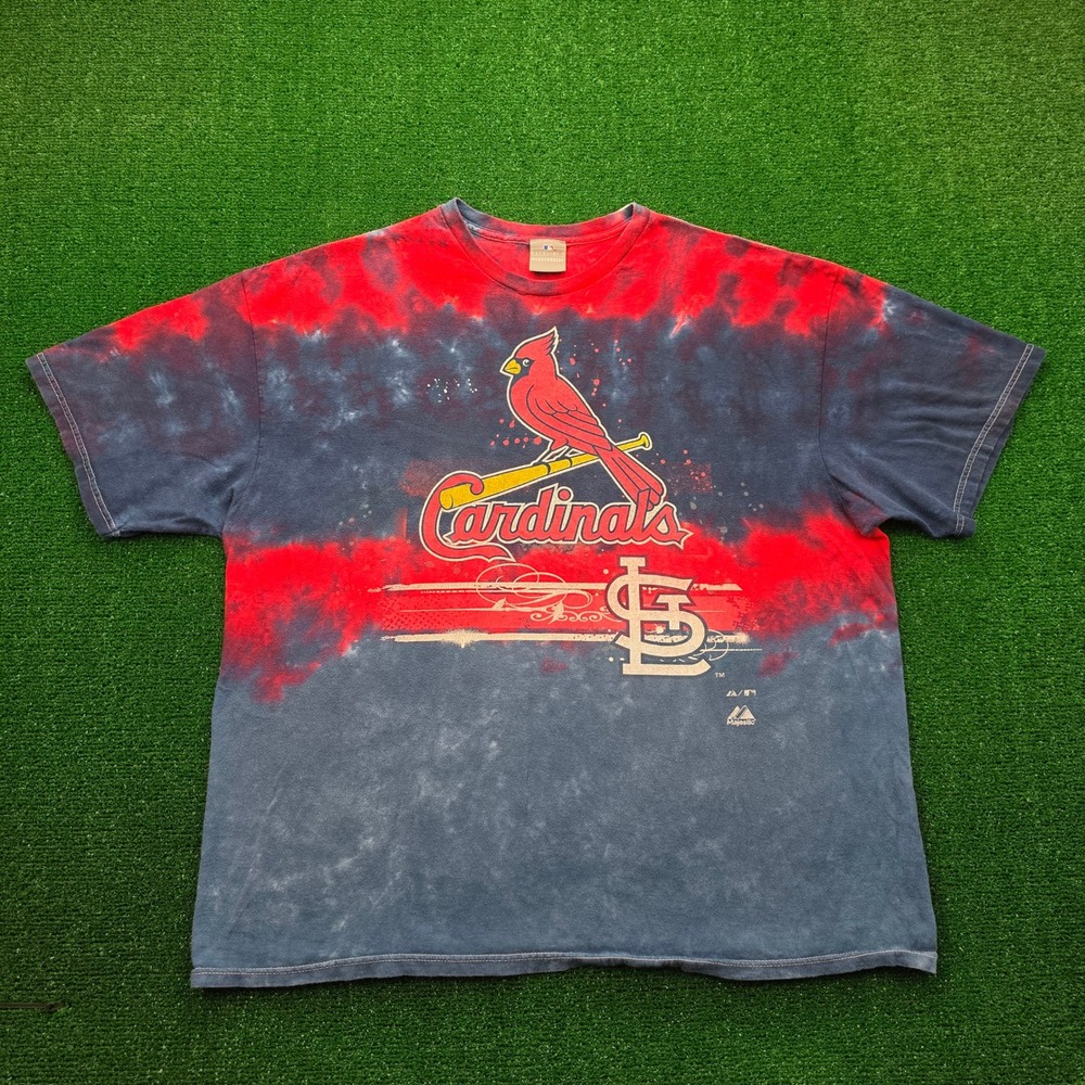 St Louis Cardinals MLB Genuine Merchandise Tshirt Mens XL Tie Dye Baseball